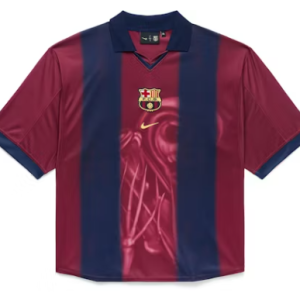 Travis Scott x Nike x FC Barcelona Retro 2000/01 Home Skeleton Jersey